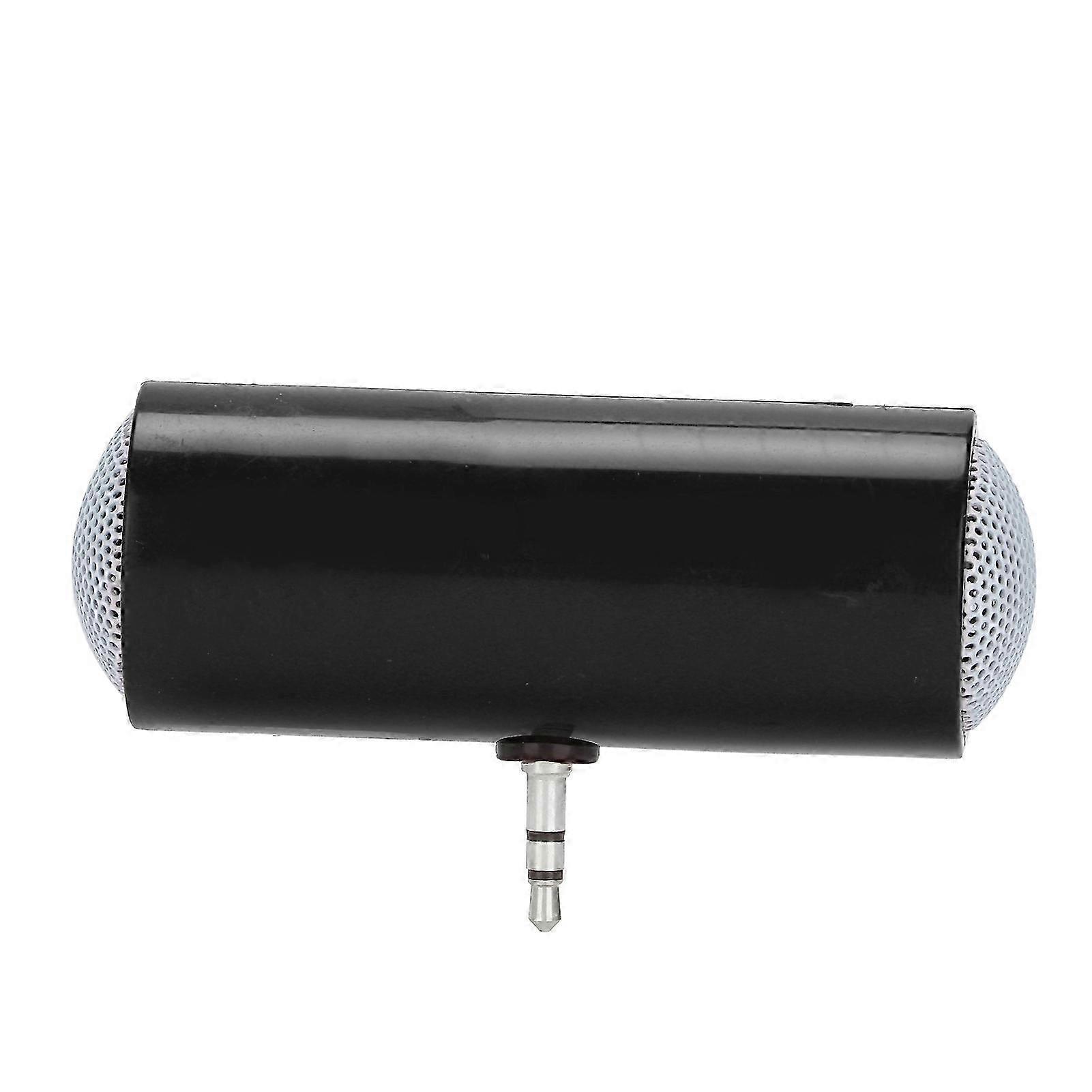 Portable Wireless 3.5 mm Mini Speaker for Mobile Phones and Tablets - Black