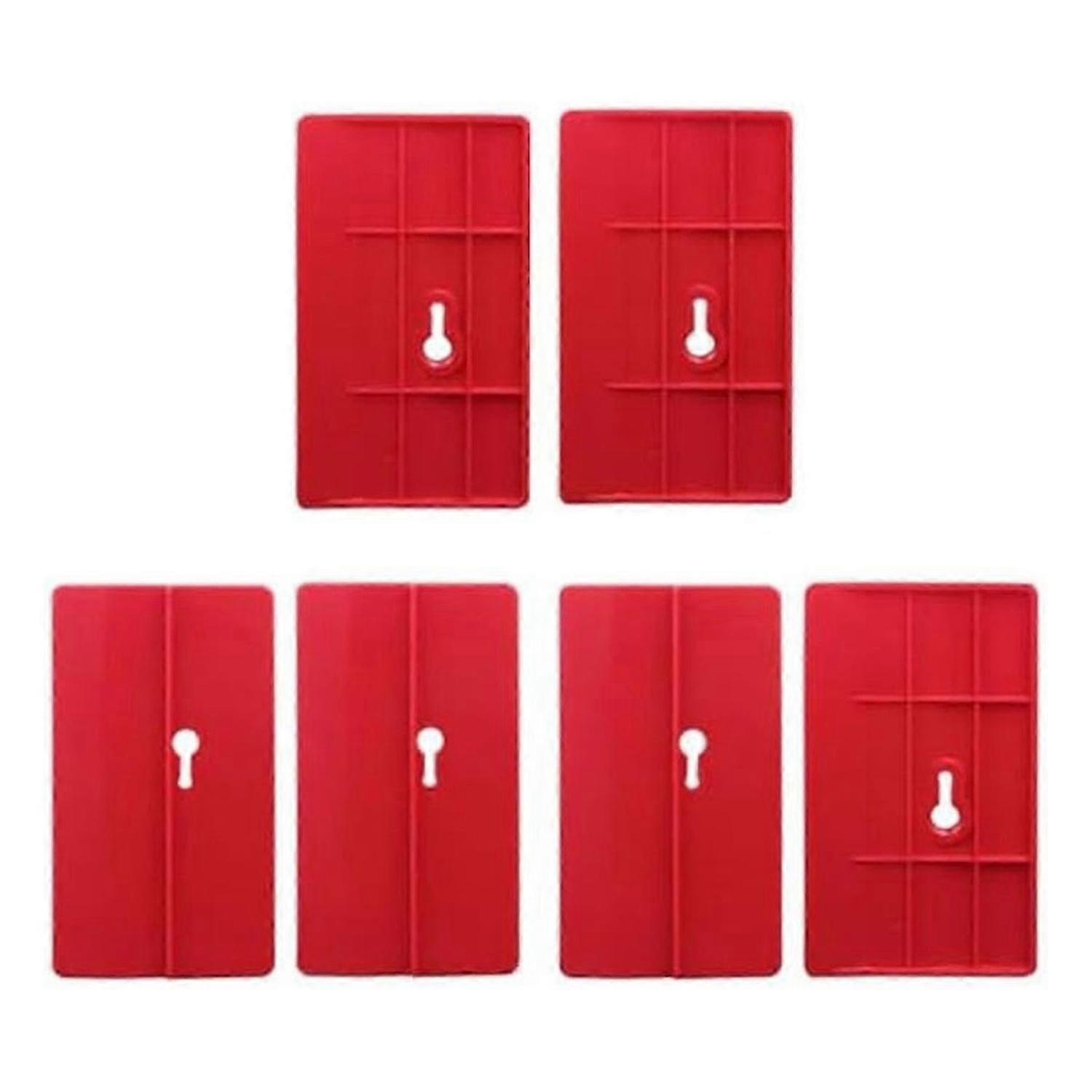 6pcs Drywall Fitting Tool Plasterboard Fixing Tool Positioning and Fixing, in Place, Plasterboard Fi