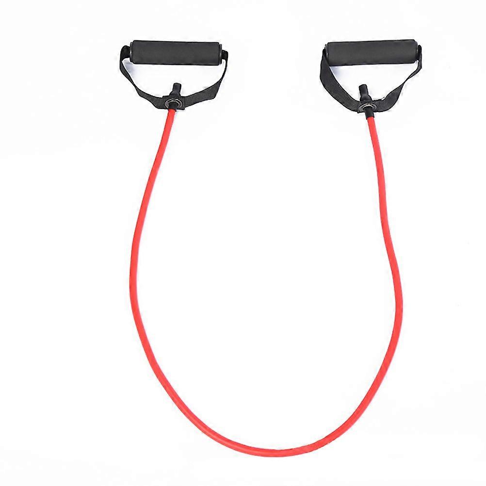 Fitness Elastic Rope Workout Straps With Handles Latex Material Strength Training For Seniors Beginners 47.2X3.9X2.4in 2Pack