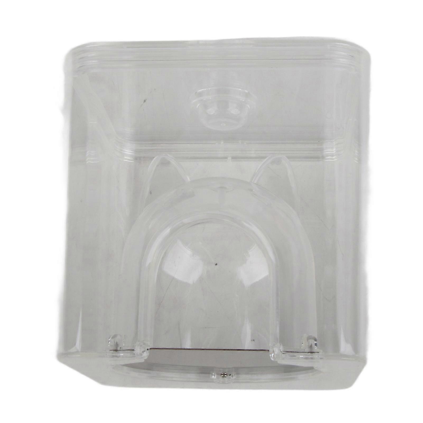 Cooling House for Small Pets with Heat Dissipation - 14x14x14cm / 5.5x5.5x5.5in Transparent