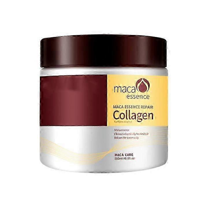 1 à 3 masques capillaires au collagène, réparation en profondeur, huile d'argan, essence pour cheveux secs et abîmés, tous types de cheveux.