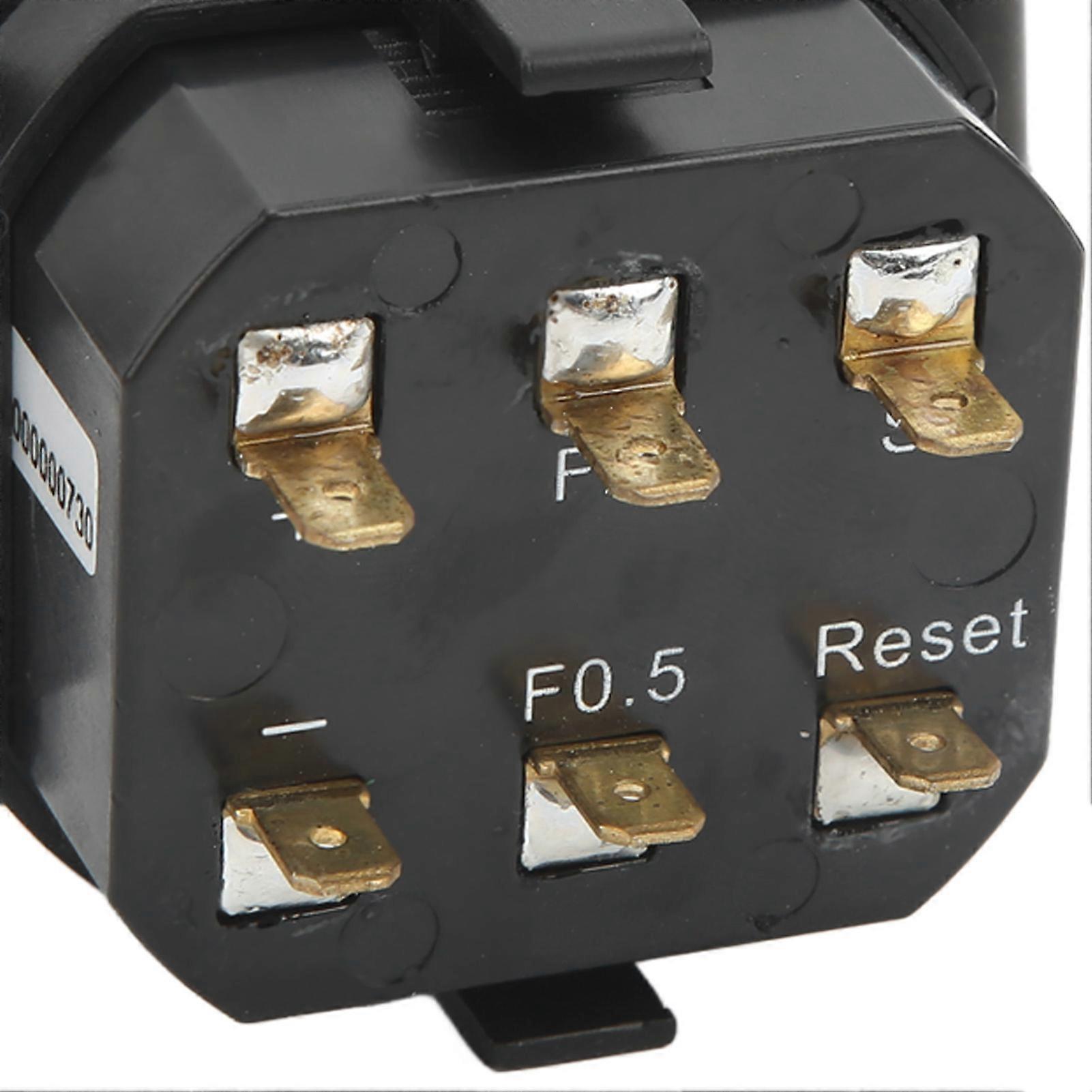 Battery Meter 12V 24V 5 LED Display IP65 Waterproof Auto Recognition Battery Capacity Monitor