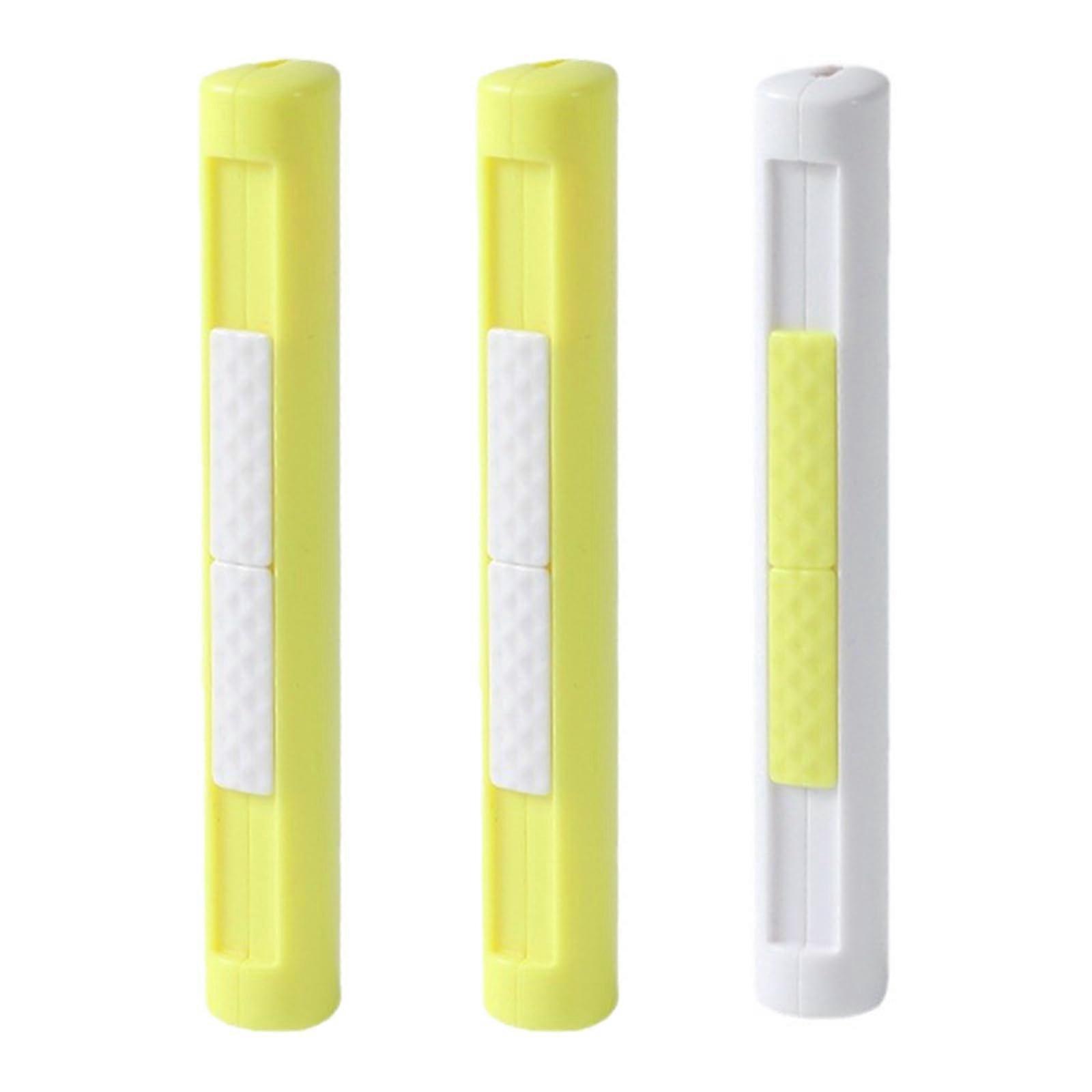 2 In 1 Needle Threader Seam Ripper Retractable Threading Aid Pack Of 3 For Sewing Needles