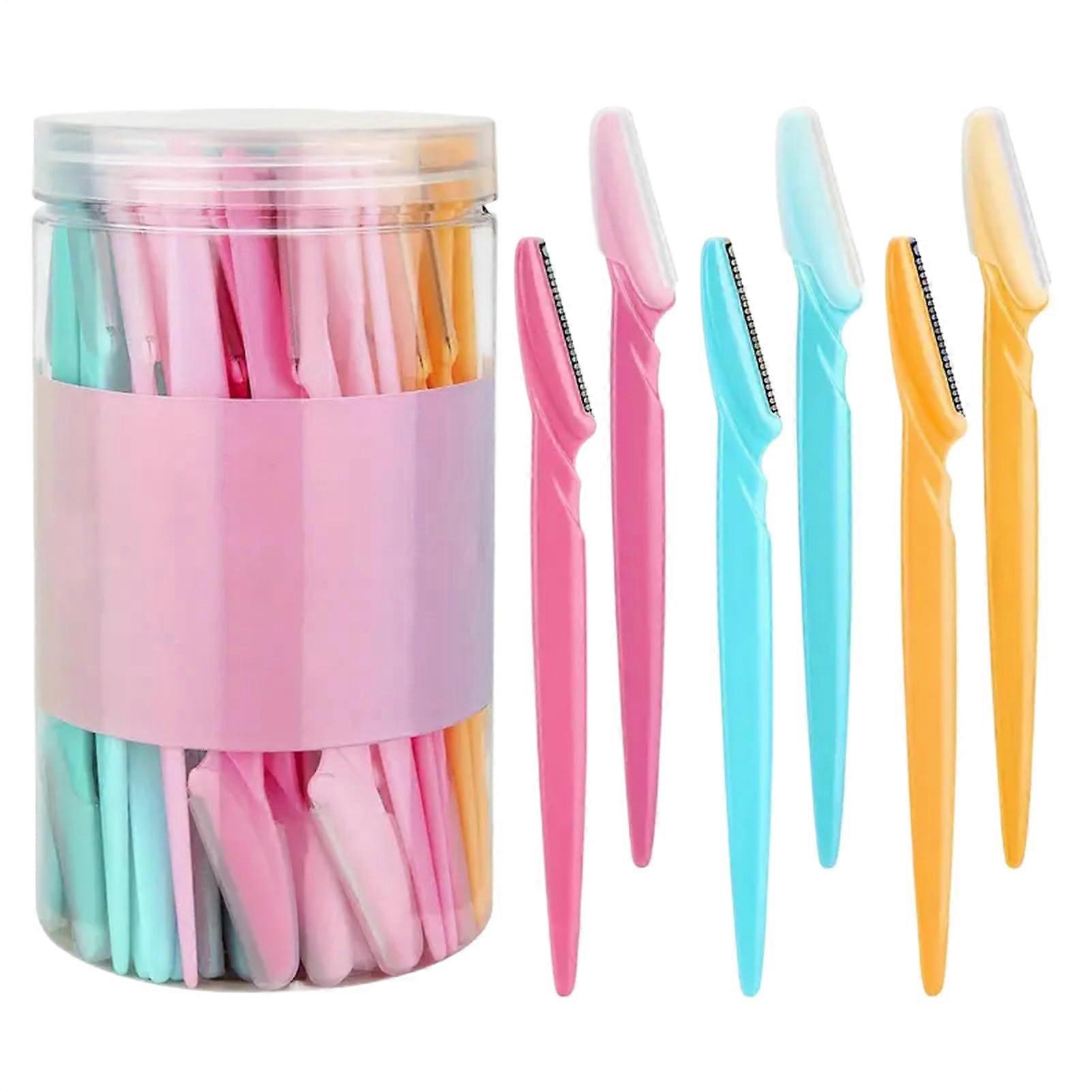 Manual Eyebrow Razor  Lightweight Razor for Facial Details with Protective Coat