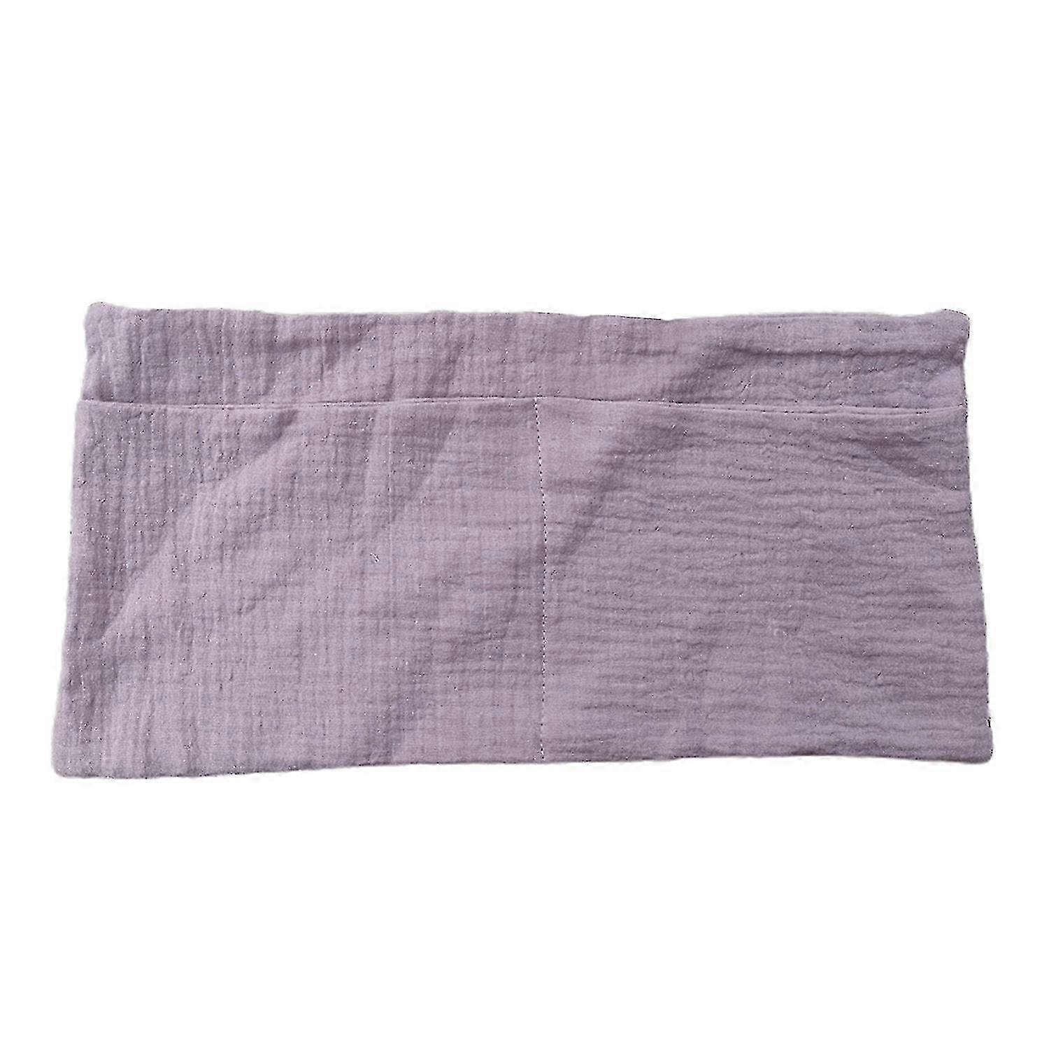 Borsa per culla a 2 tasche con tracolla Organizer per appendere il comodino in cotone resistente all'umidità per l'uso quotidiano