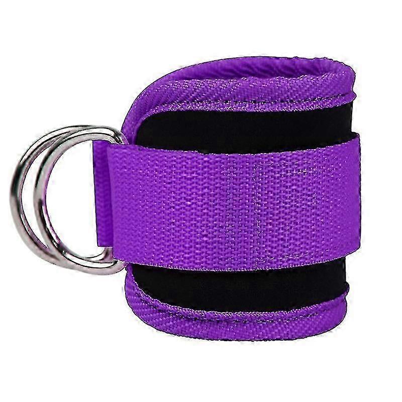 Ankelrem för kabelmaskiner - Vadderad gymmanschett för kickbacks Glute Workouts