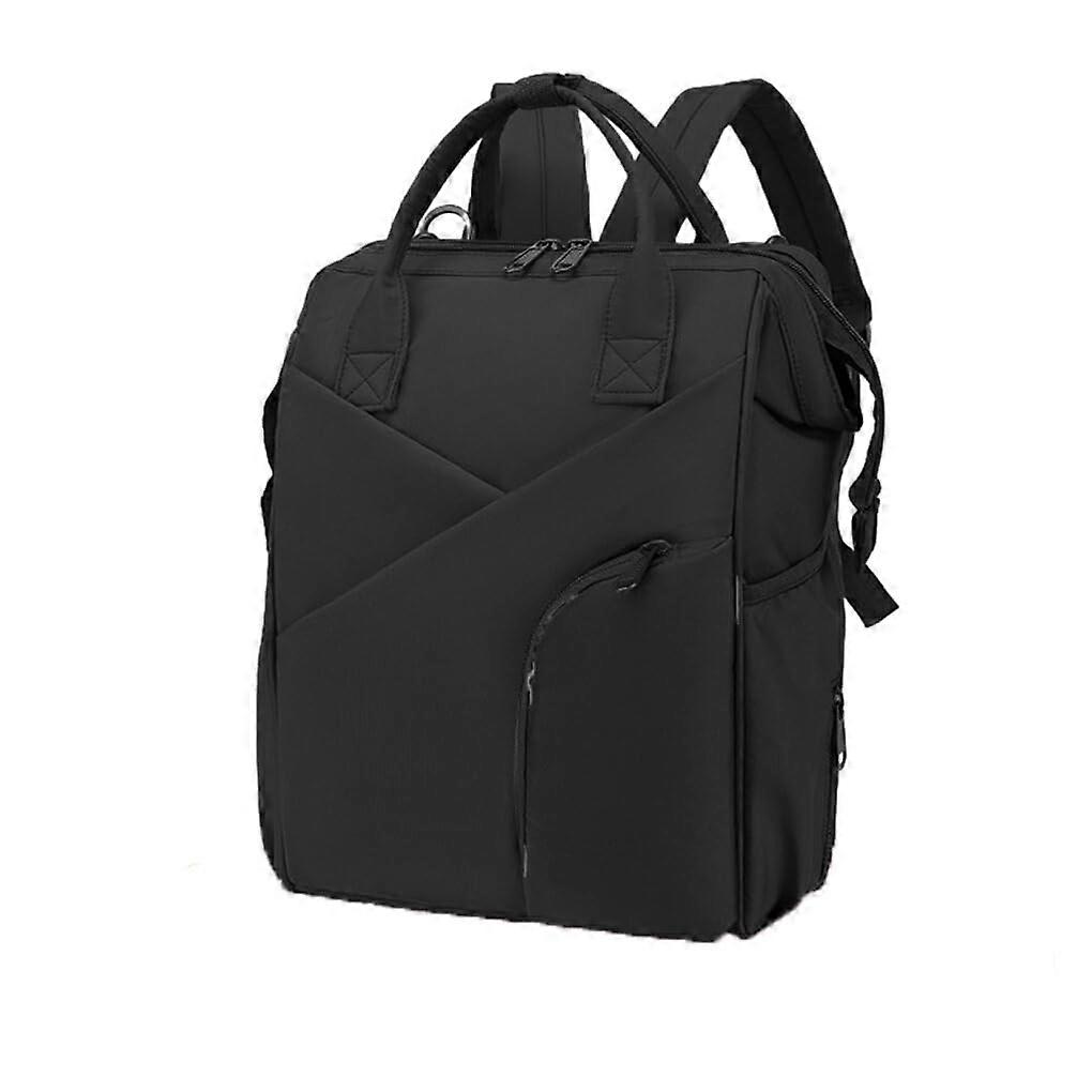 Practical Nursing Bags, Plenty of Storage Space, Nappy Change for Travel, Many Uses, Pram Nappy Backpack, Black