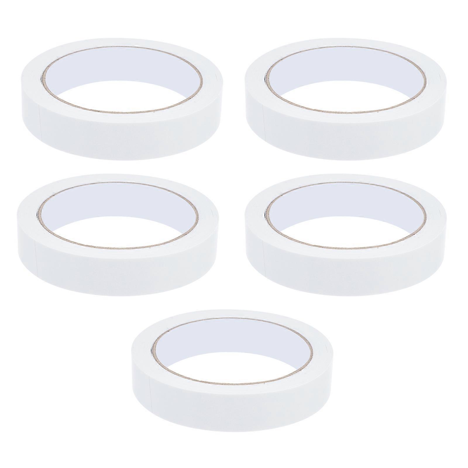 Kraft Paper Tapes Adhesive Paper Tape Frames 24mm x 30m Resists Stick 5Pcs
