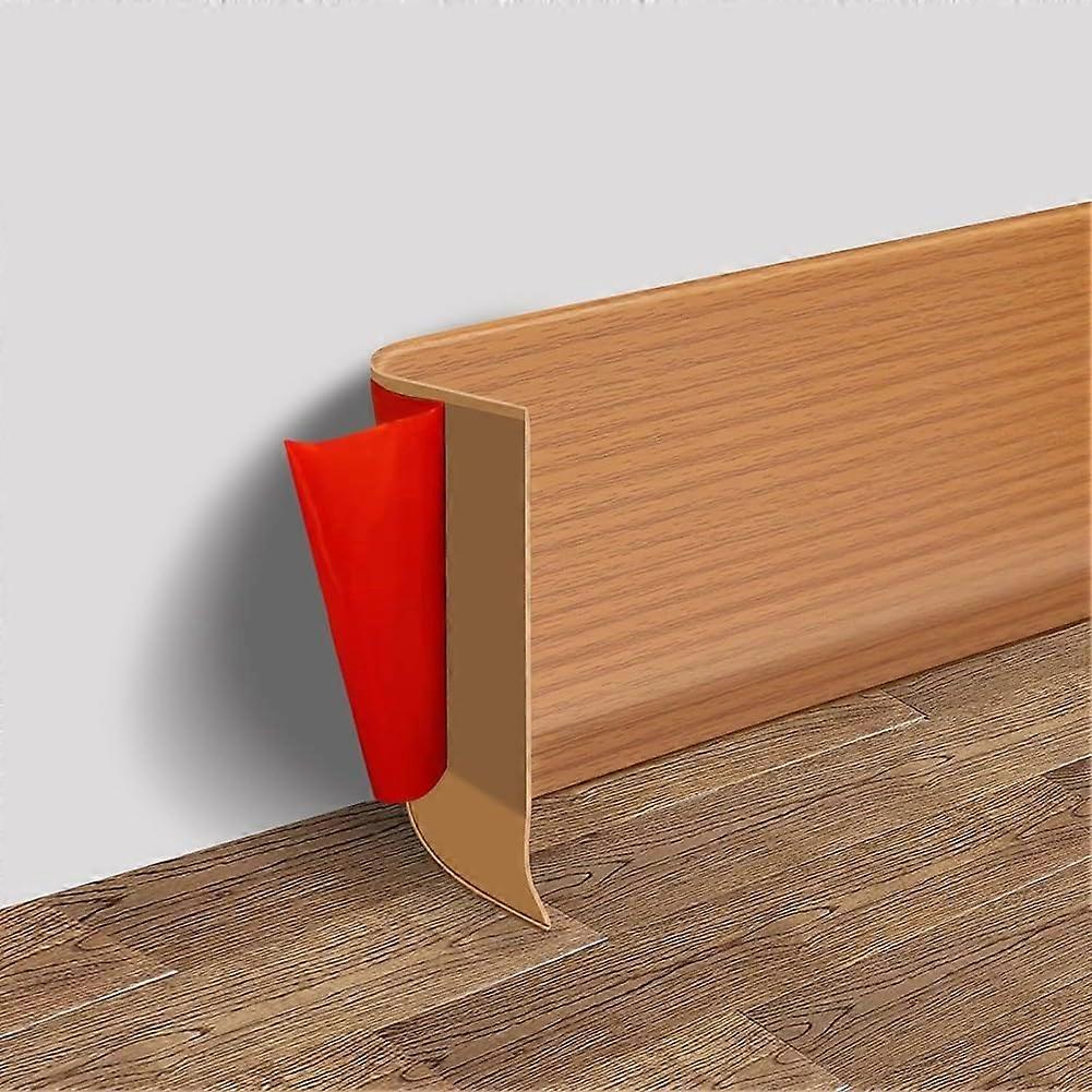 Waterproof PVC Skirting Board 3 Metre Yellow | Easy Installation, Durable, Modern Design, Home Decor