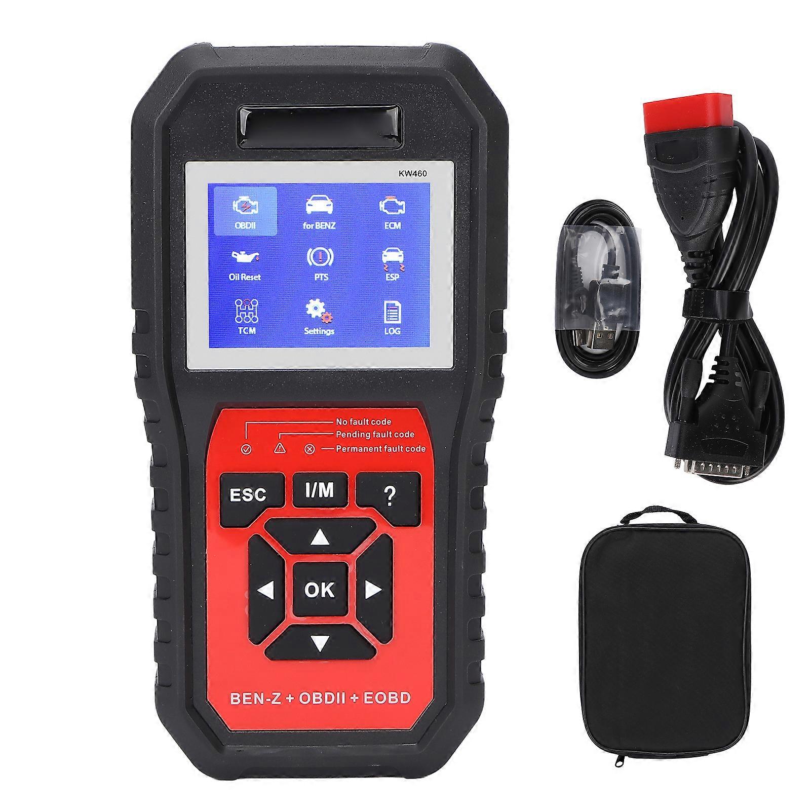 OBD2 Diagnostic Scanner ABS Brake System Detector 11 Functions Replacement for Mercedes Benz