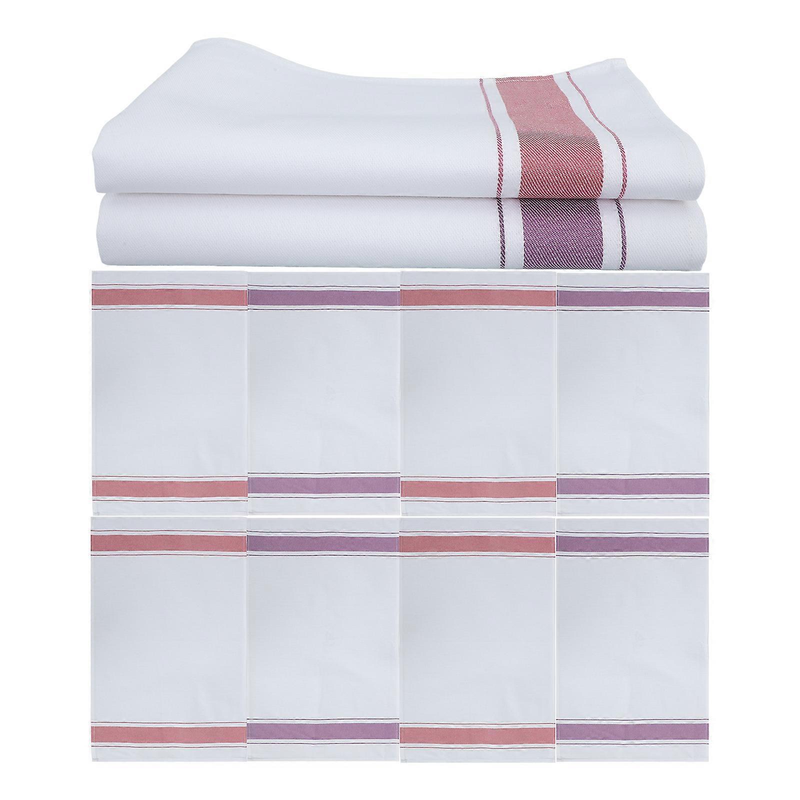 Cotton Wine Glass Polishing Cloths Drying Towels For Glasses Stemware Glassware Camera Lenses 10Pcs