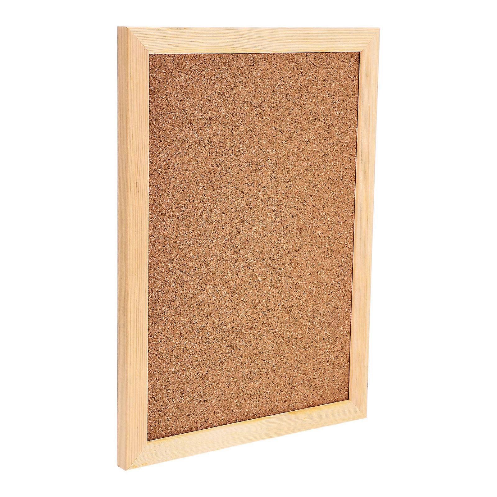 Corkboard For Dorm Reminder Storage Students Friendly Minimalist Design Wooden Material 1Set