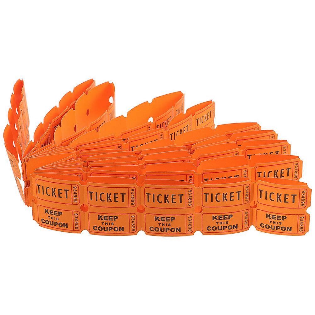 200pcs Raffle Tickets for Events, Carnivals, and Celebrations – Easy Use Design, Versatile Party Supply for Fundraisers and Activities