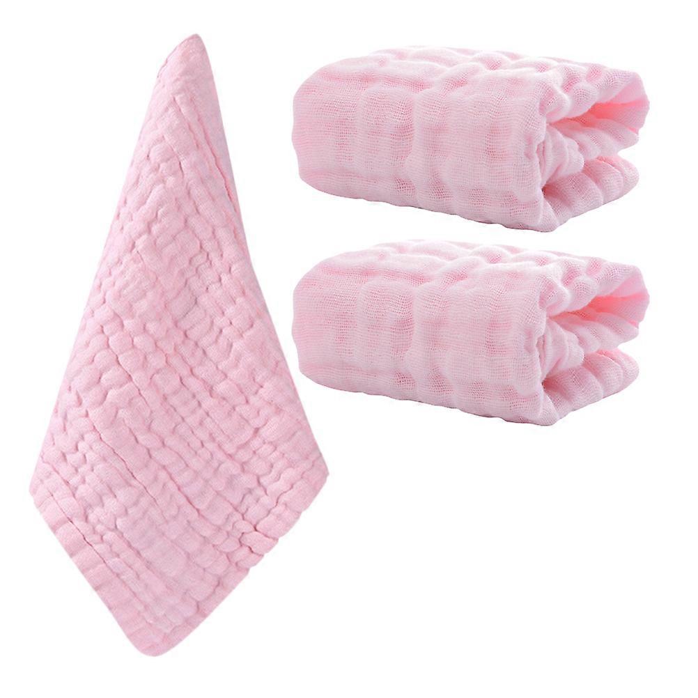 Infant Towels Baby Saliva Towel Soft Reusable Drooling Prevention 3Pcs