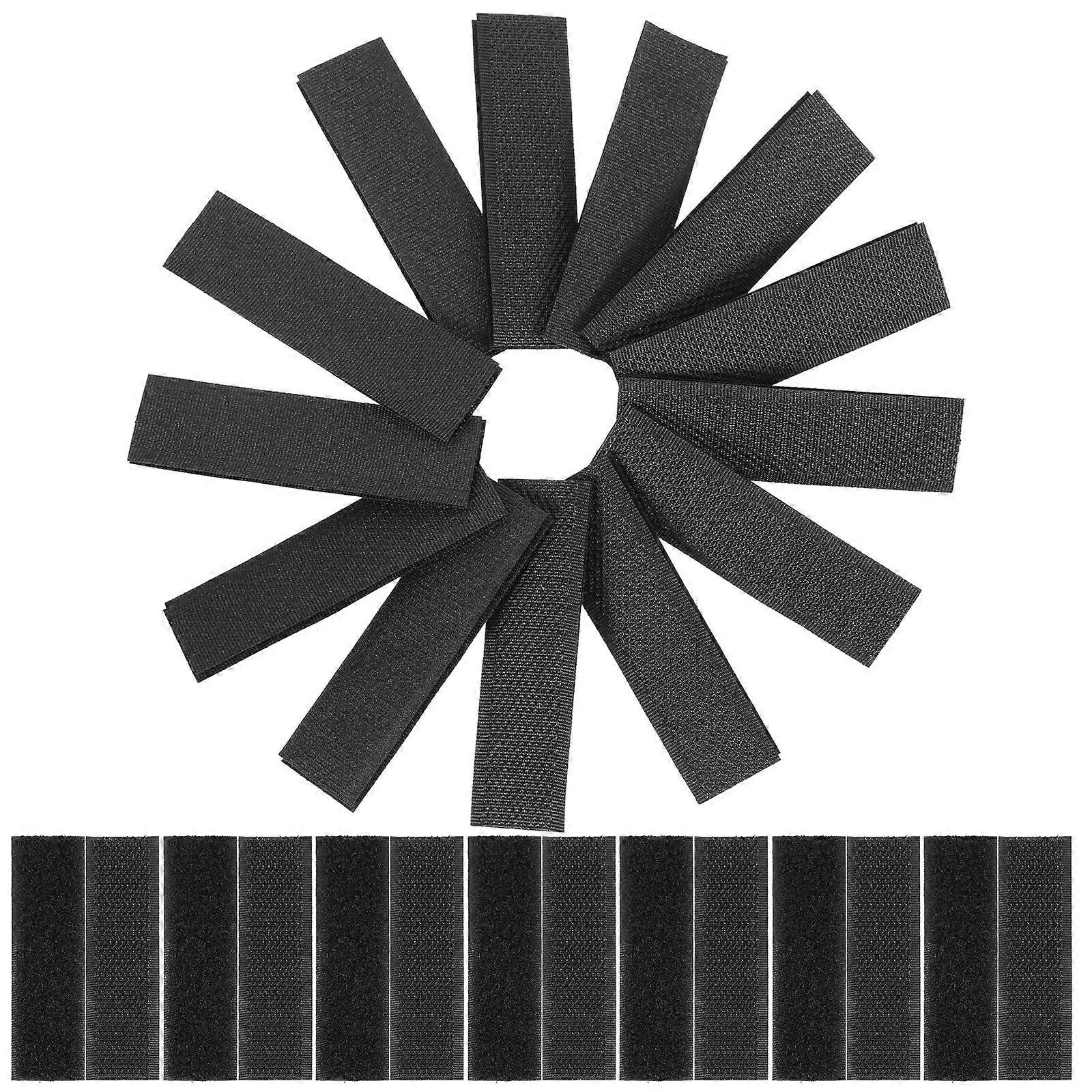 Shoe Tape Adhesive Strips with Hook and Loop for Shoes 50Pcs