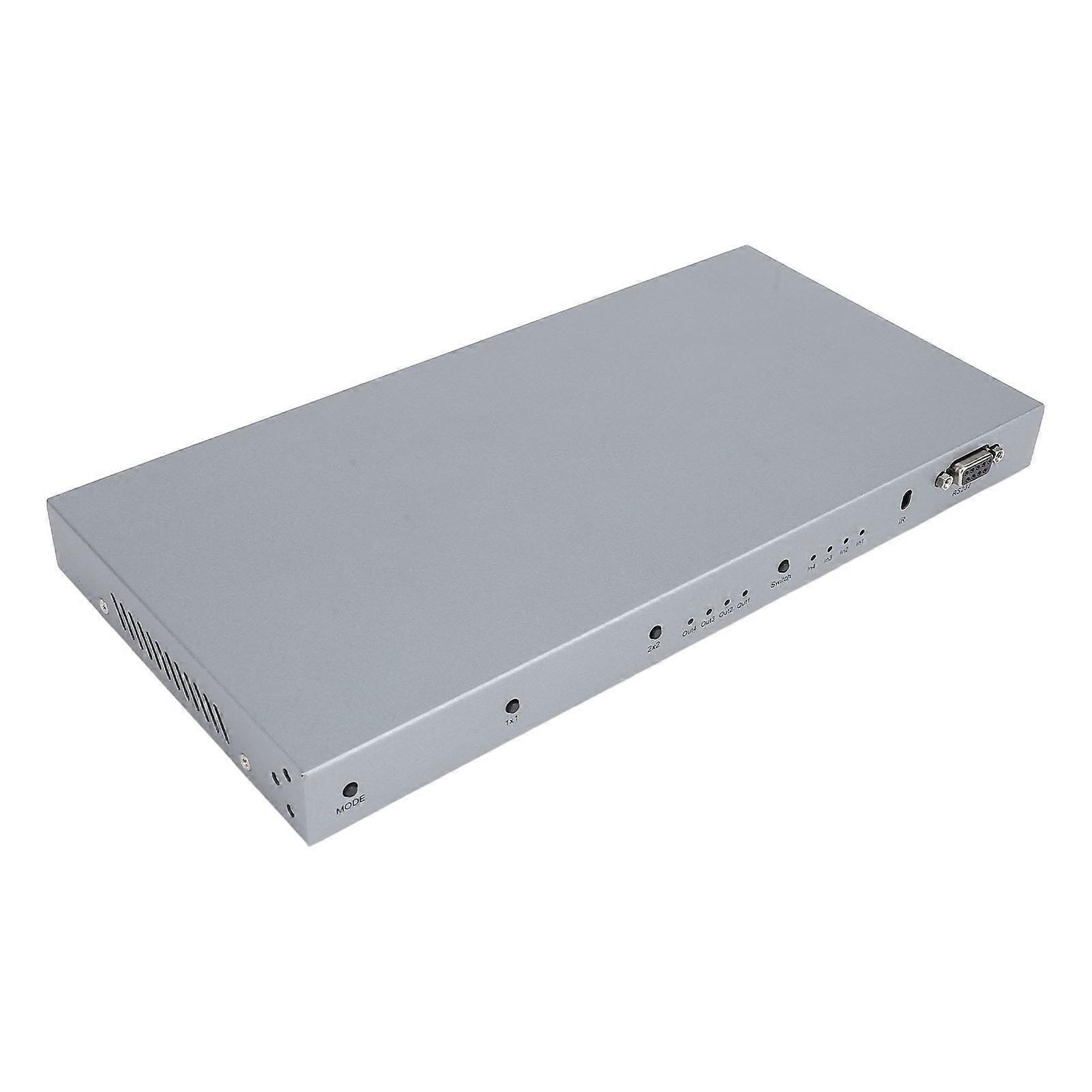 4x4 4K 30Hz Video Wall Controller Player with 16 Outputs EU Plug