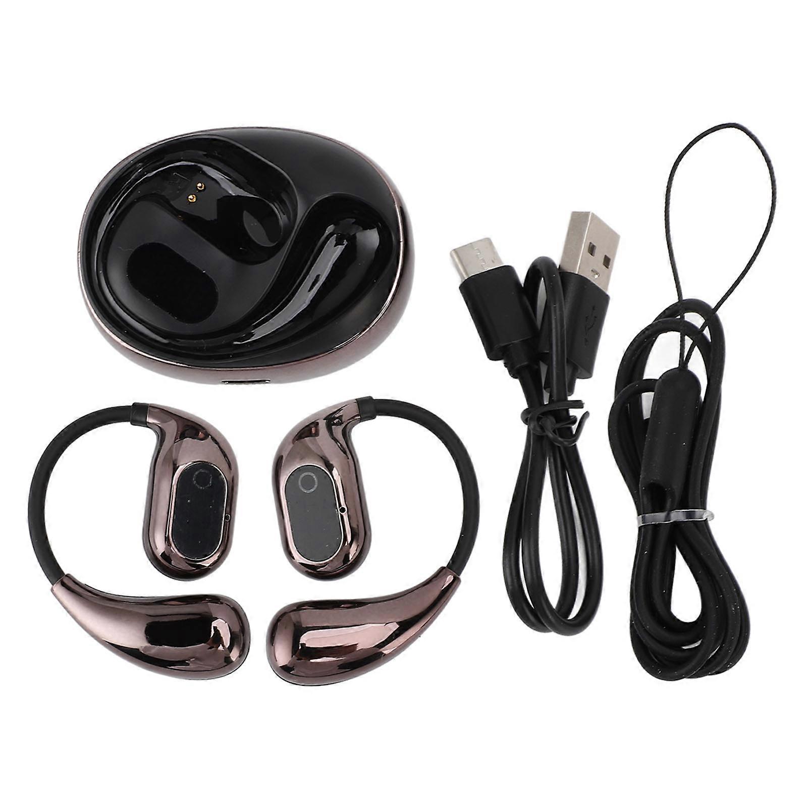 Wireless Language Translator Earbuds: 144 Languages, Bluetooth 5.4, Noise Cancelling, Black