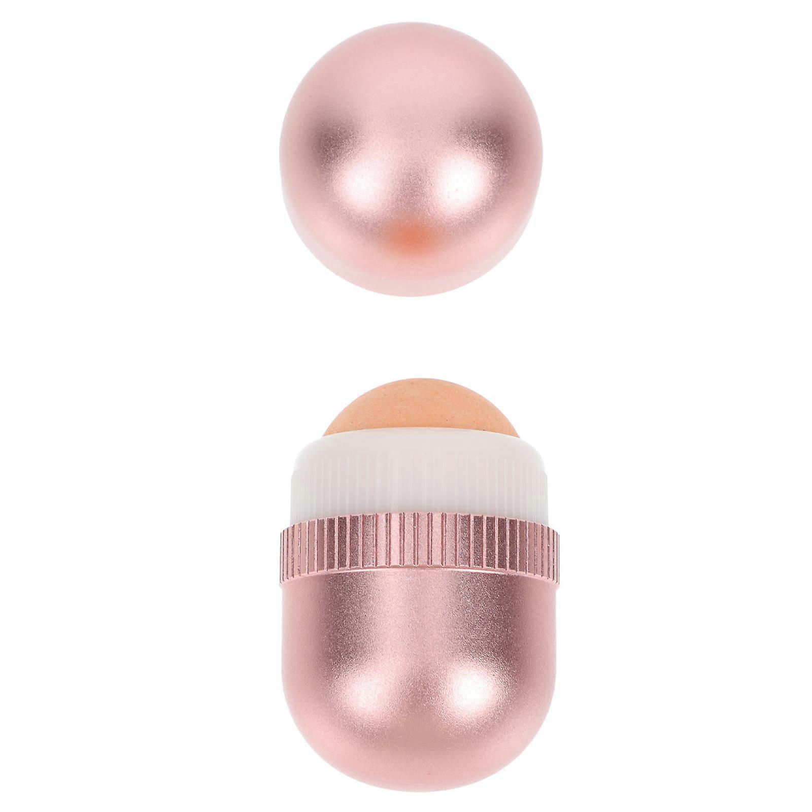 Volcanic Stone Oil Absorbing Facial Roller for Lightweight Skin Massaging, Portable Face Roller for Oil Blotting and Shine Reduction