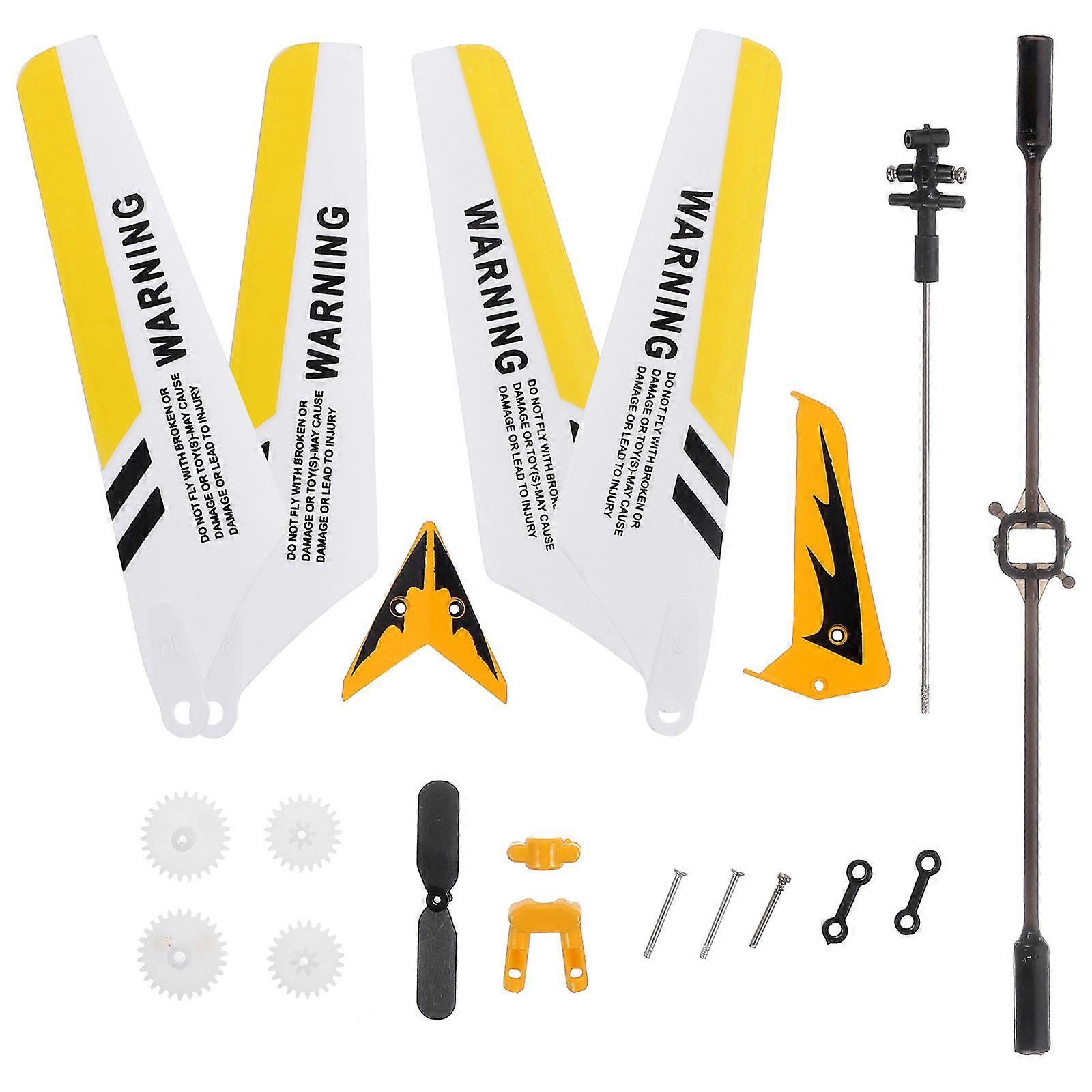 Rc Helikopter Gear Sæt S107G Reservedele Sæt Rc Entusiaster Vedligeholdelse Legering 9.00X2.00X0.50Cm 1 Sæt