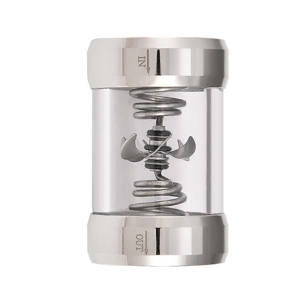G1/4 Threaded Computer Water Cooling System Flow Meter Indicator Metal Replacement