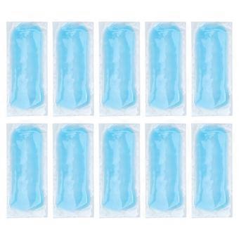10pcs Cooling Gel Patch Safe Odorless Cool Comfortable Tight Fit Small Hydrogel Material Fever PatchYMMR)