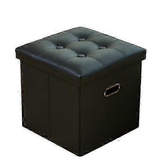 Storage Box Foldable Organization 3 Colors Useful Collapsible Foot Rest Stool for Bedroom.