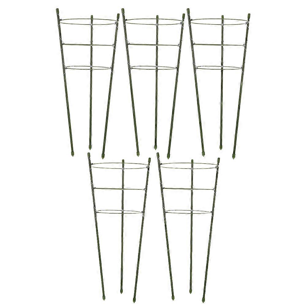 5 Sets Durable Plant Support Cage for Climbing Plants, Tomatoes, Vines – Height Adjustable Trellis for Garden Flowers and Vegetables