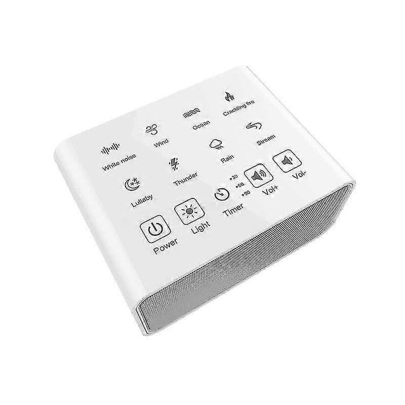HG Smart White Noise Machine, Natural Sound, Memory Function, Adjustable Timer