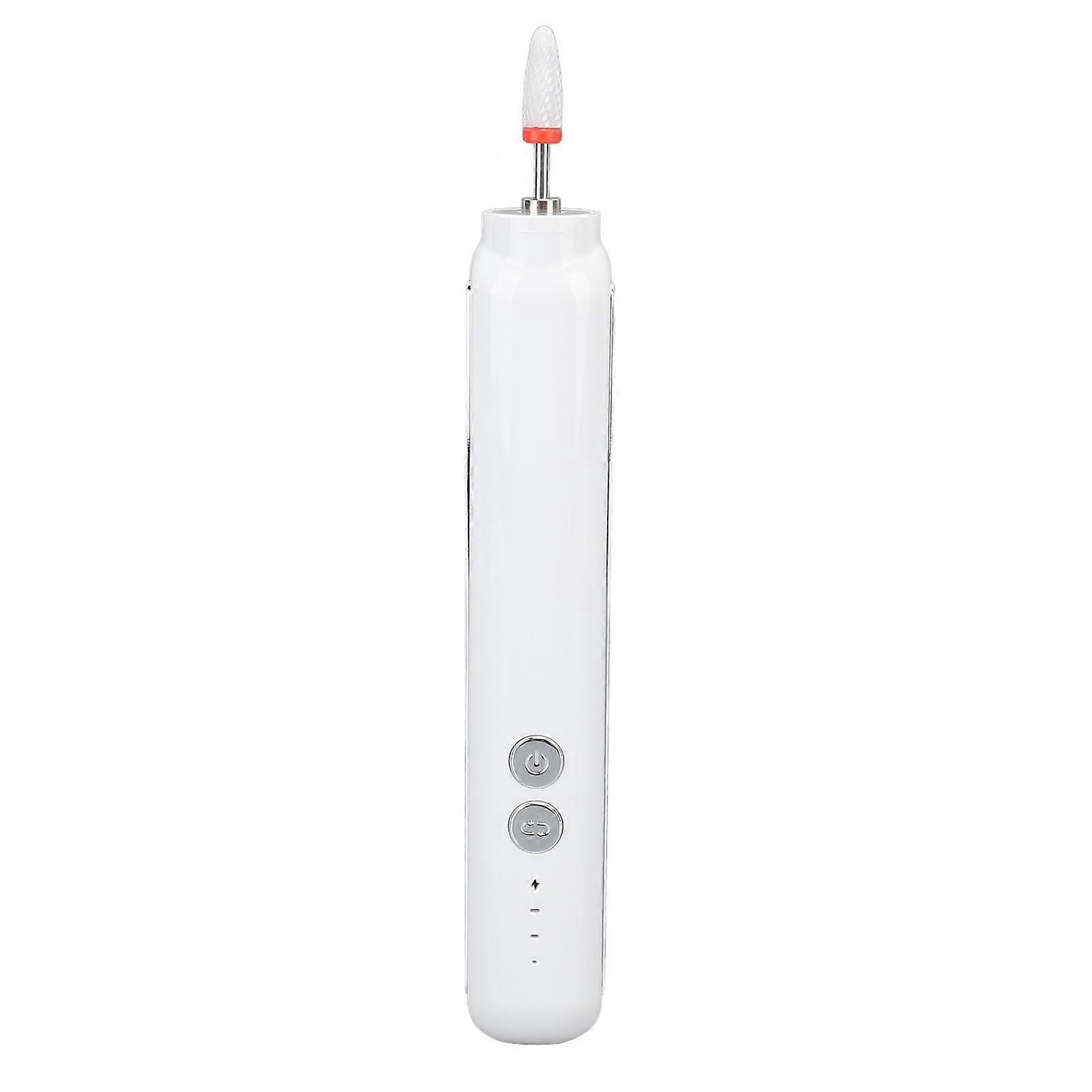 Electric Nail Grinding Pen Rechargeable Polishing Exfoliating USB Rechargeable Nail File