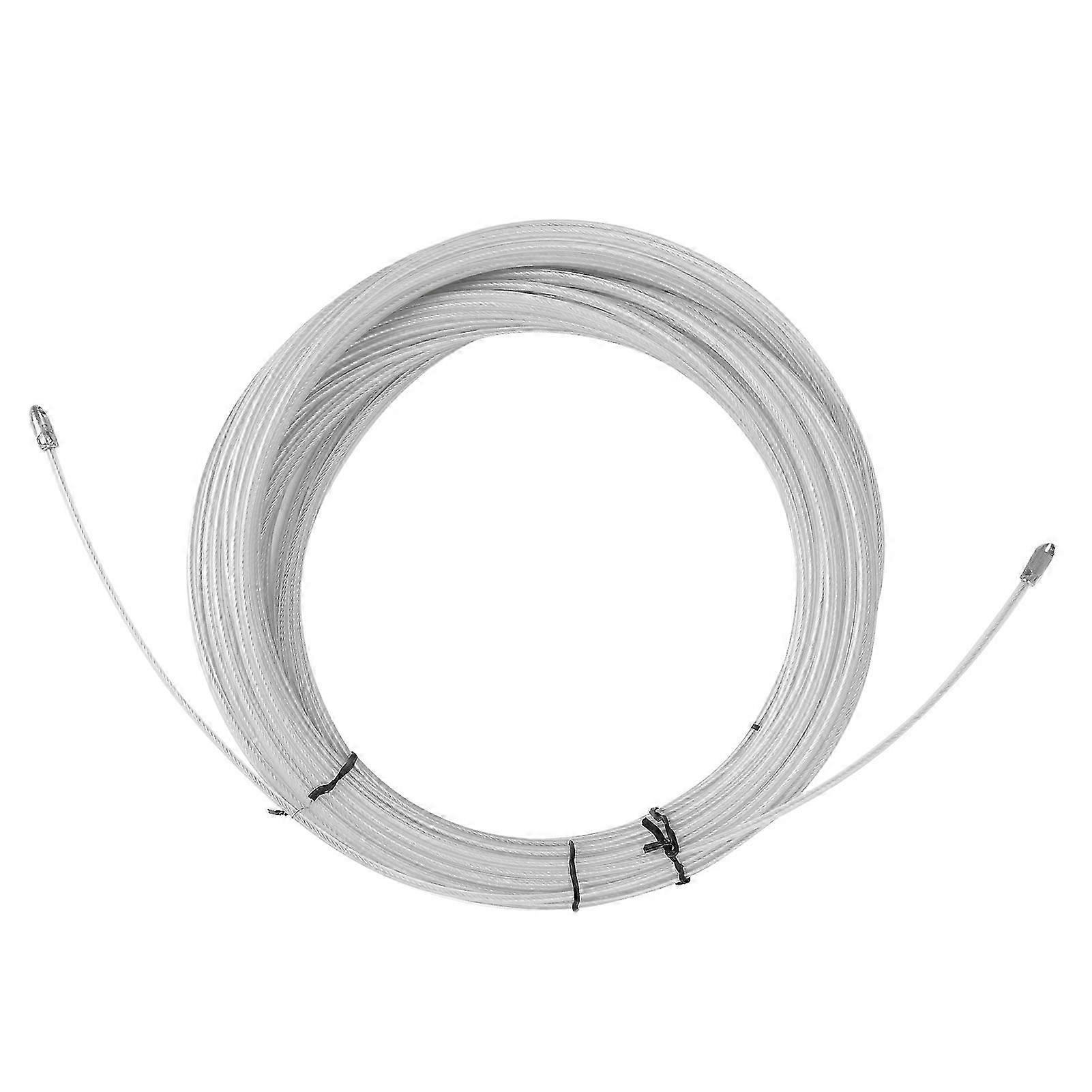 70# Steel MultiStrand Wire Rope for Mechanical Traction and Pulling (50m 164ft)