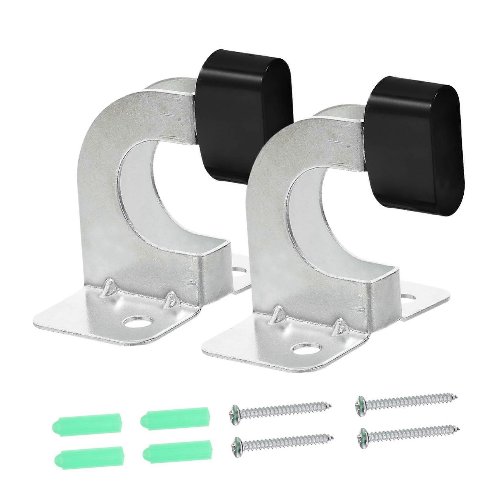 1 Set WallMounted Hose Holder Metal for Garden and Water Hoses Sturdy Hanger for Outdoor Use Versatile and UserFriendly for Storage of