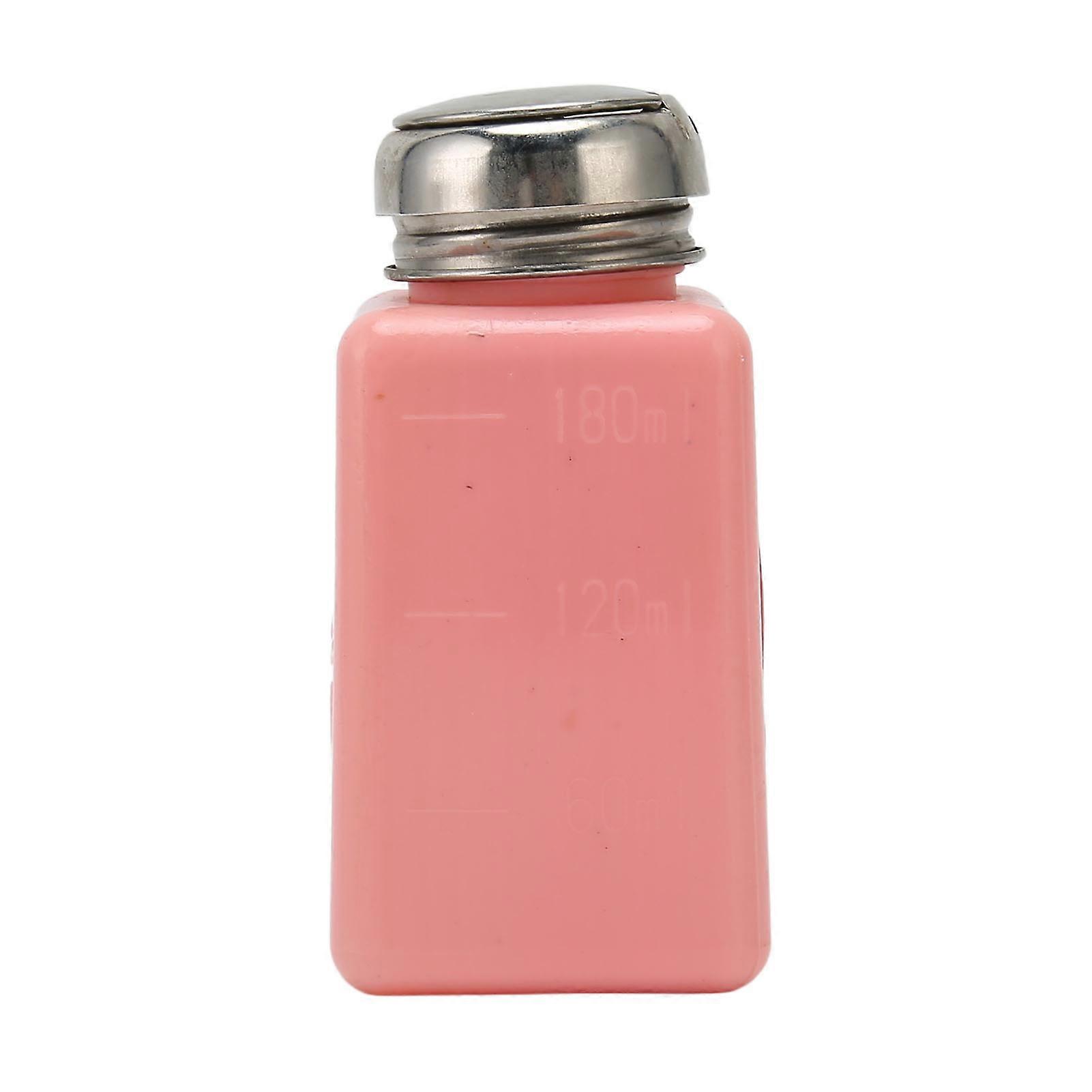 Solvent Dispenser Prevent Splashing Static Dissipative Push Down Type Pump Bottle 200ml 