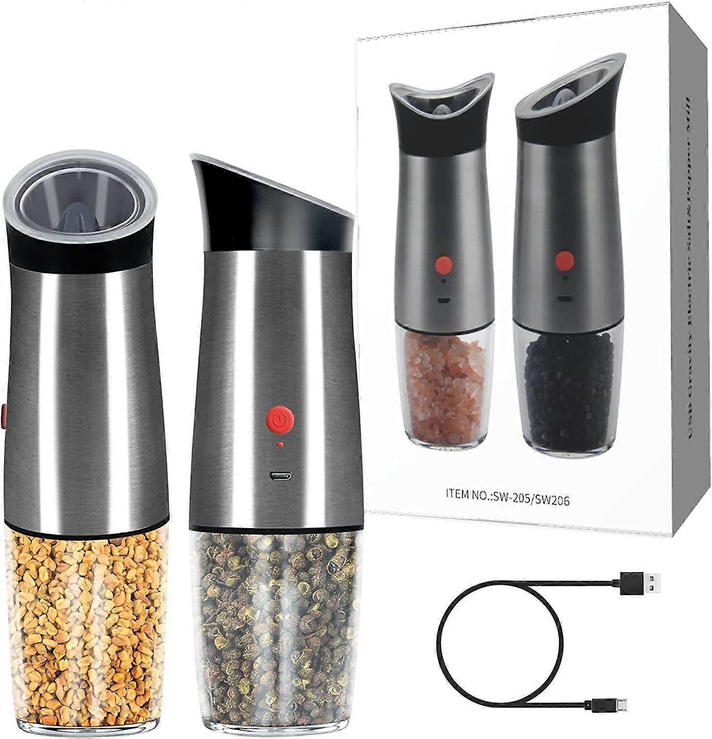 Electric Stainless Steel Pepper Grinder