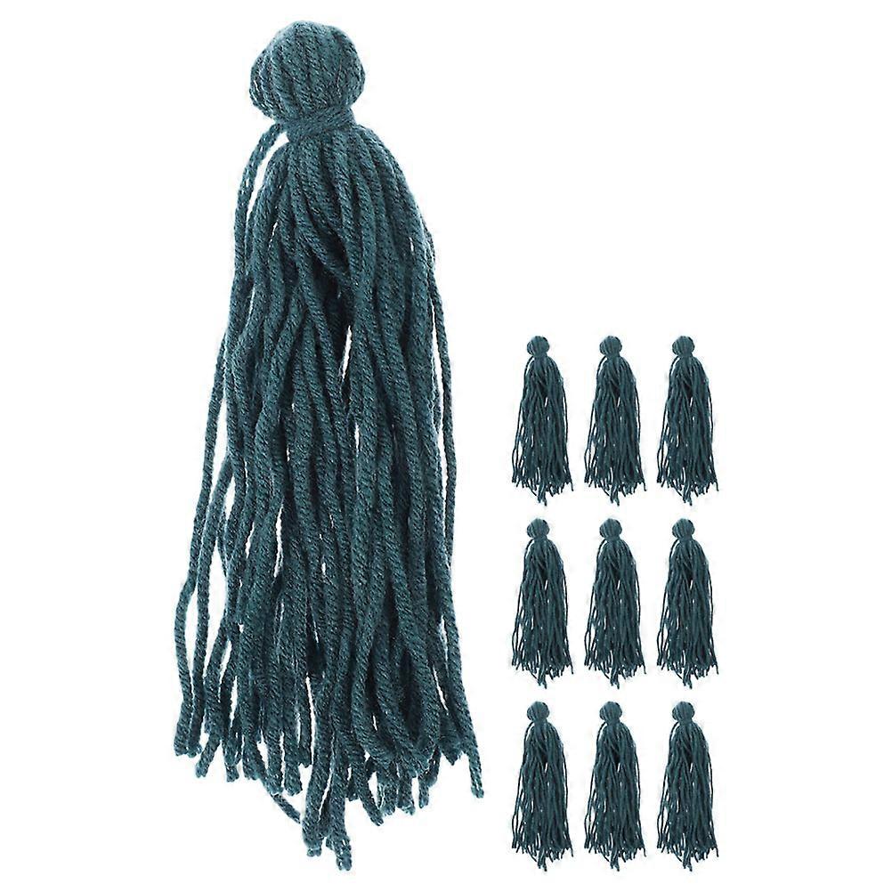 10pcs Fish Spawning Mop for Fish Tank Floating Woolen Yarn Mop for Egg Laying