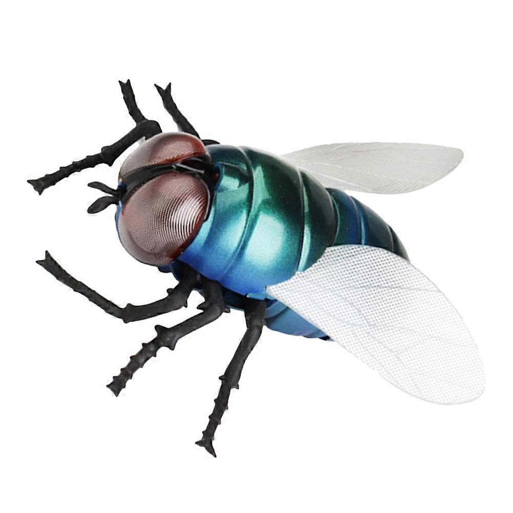 Jouet Mini Insecte Jouets Télécommande Mouche Modèle Simulation De Déplacement 11X9X4cm 1Set