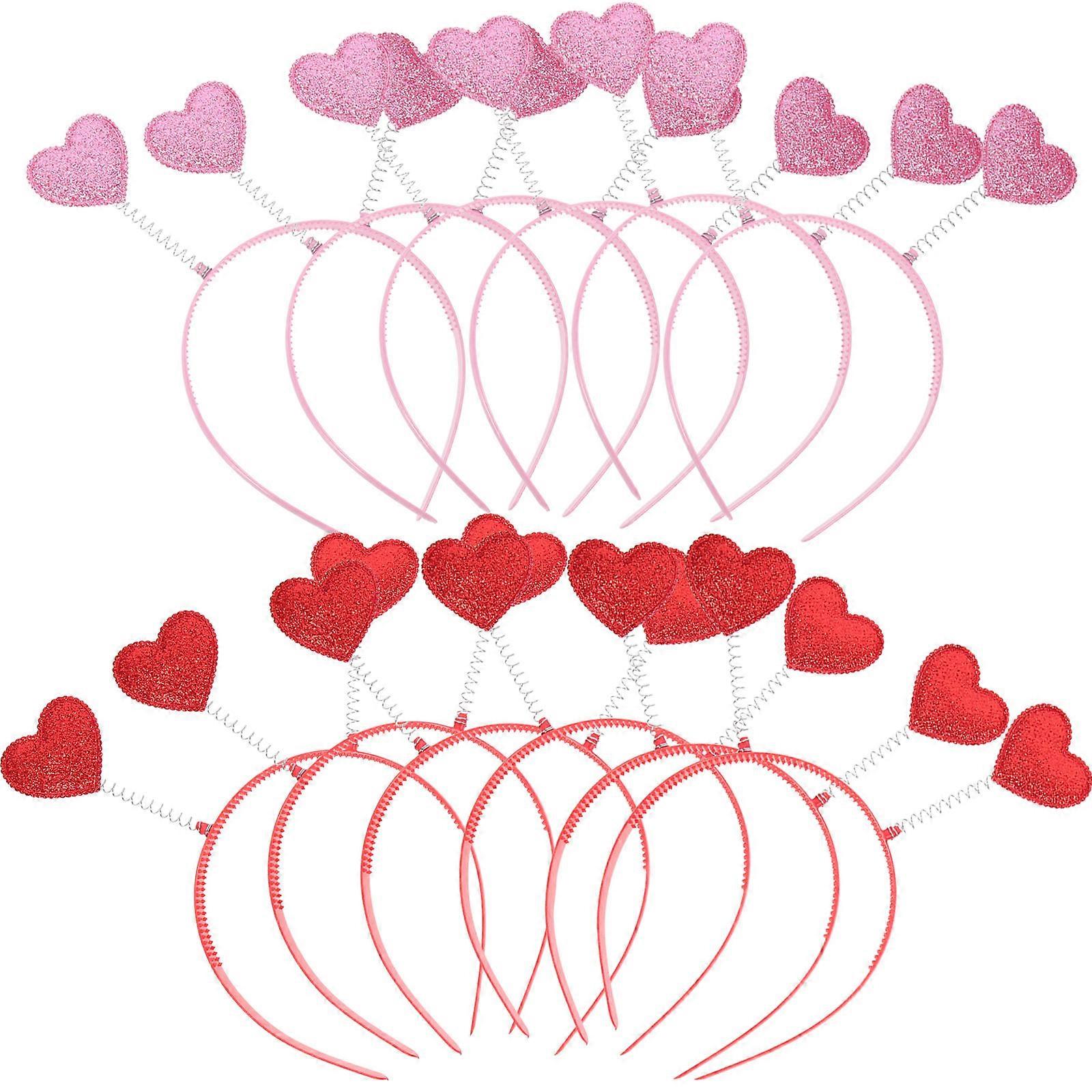 12Pcs Lovely Decorative Headgear Fashionable Headwear Carnival Headdress