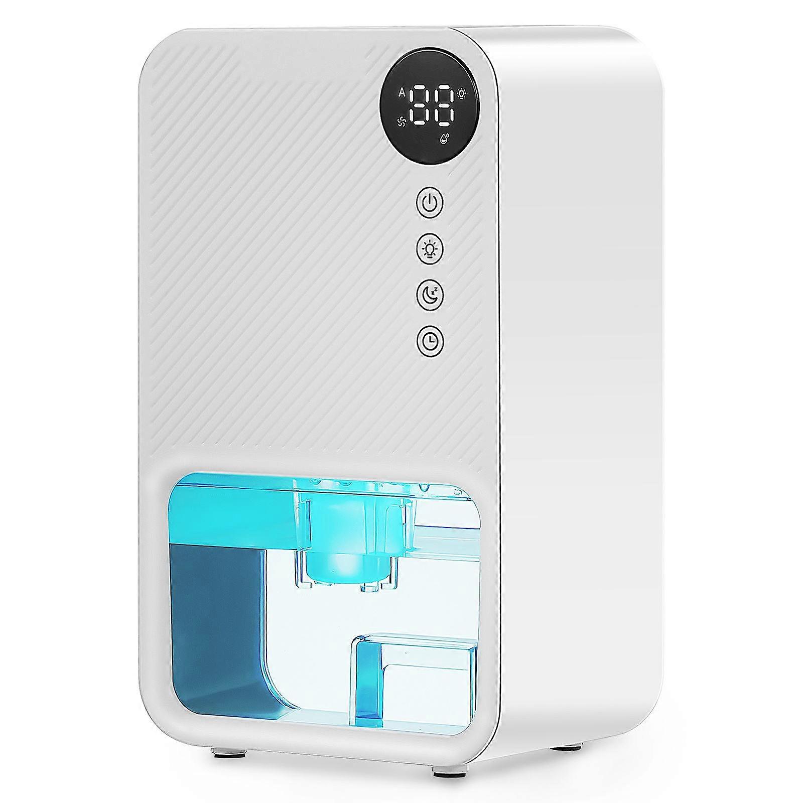 Mini Dehumidifiers Portable Dehumidifiers For Screen Operation Rectangular Shape Quiet Operation 1Pcs