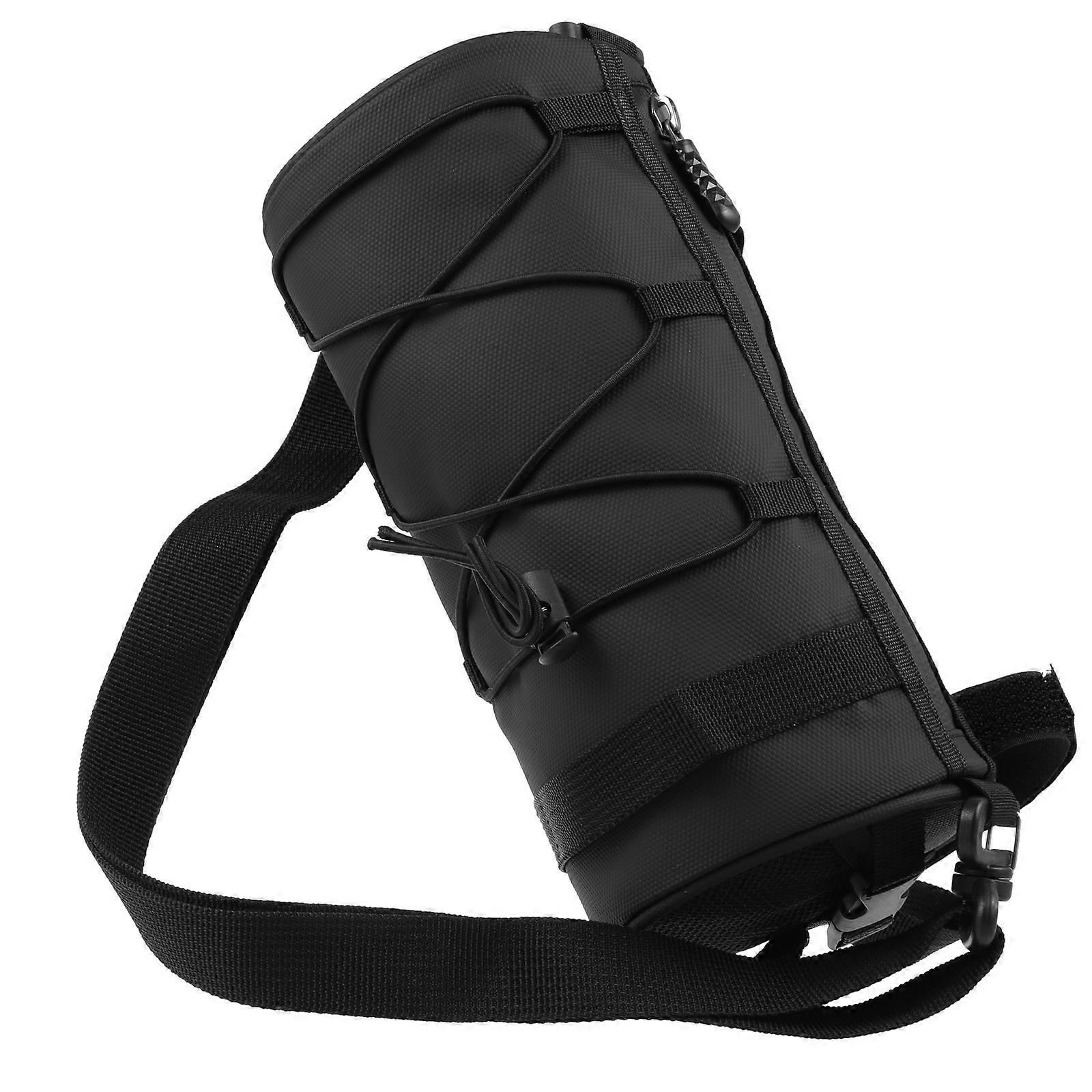 Multifunctional Bike Handlebar Bag for Cycling – Spacious Durable Storage with Easy Front/Rear Installation