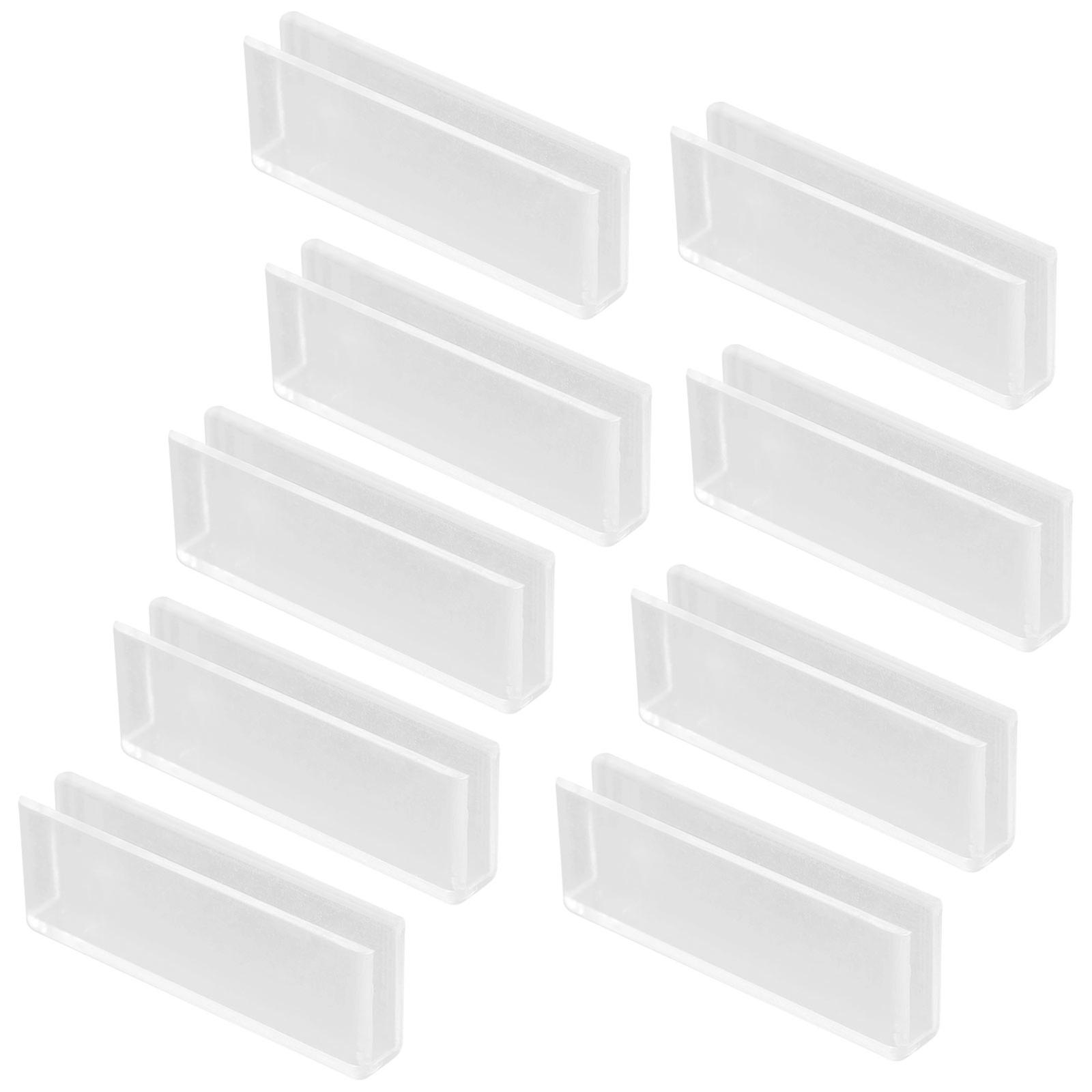 Card Stands Plastic Place Card Holders Holding Cards Displaying Photos For Anniversary Parties Rustic Theme 10Pcs