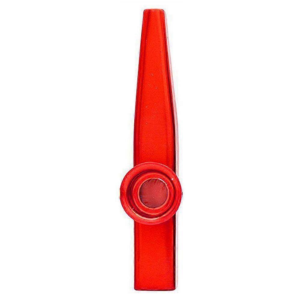 金属 Kazoo 口琴口笛膜儿童派对礼品乐器红色