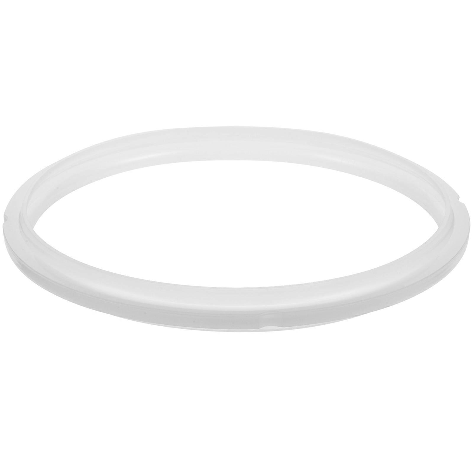 Silicone Cooker Circle Pressure Cooker Accessory 1 Set White Color Cooking Sealing Ring For Replacement