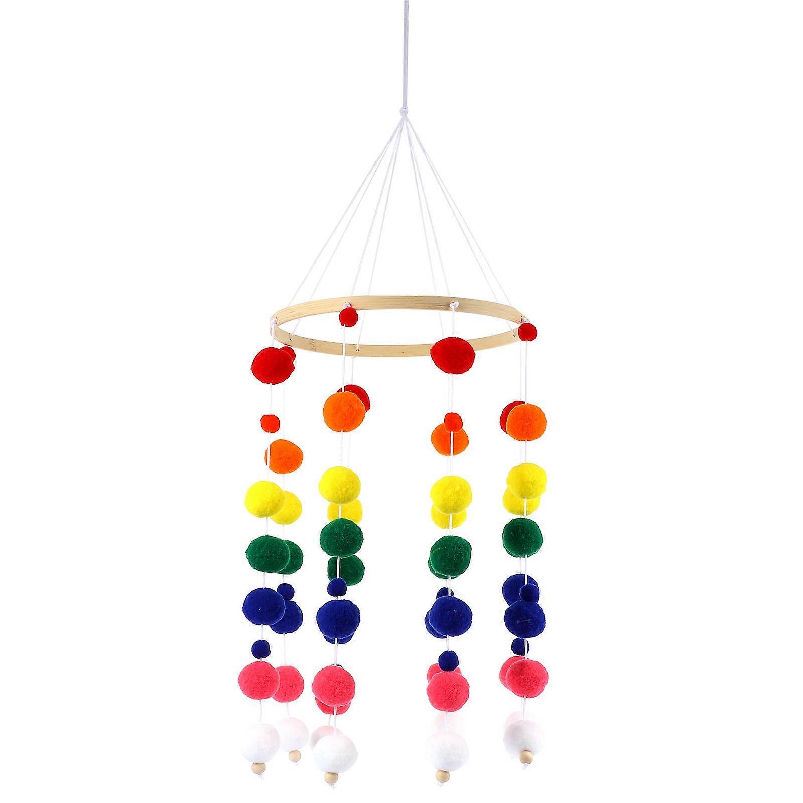 1 Set Fuzzy Ball Bed Bell Hanging Ornament Decorative Wind Chime
Optimized Title:
1 Set Fuzzy Ball Bed Bell for Hanging Ornament and Decorative