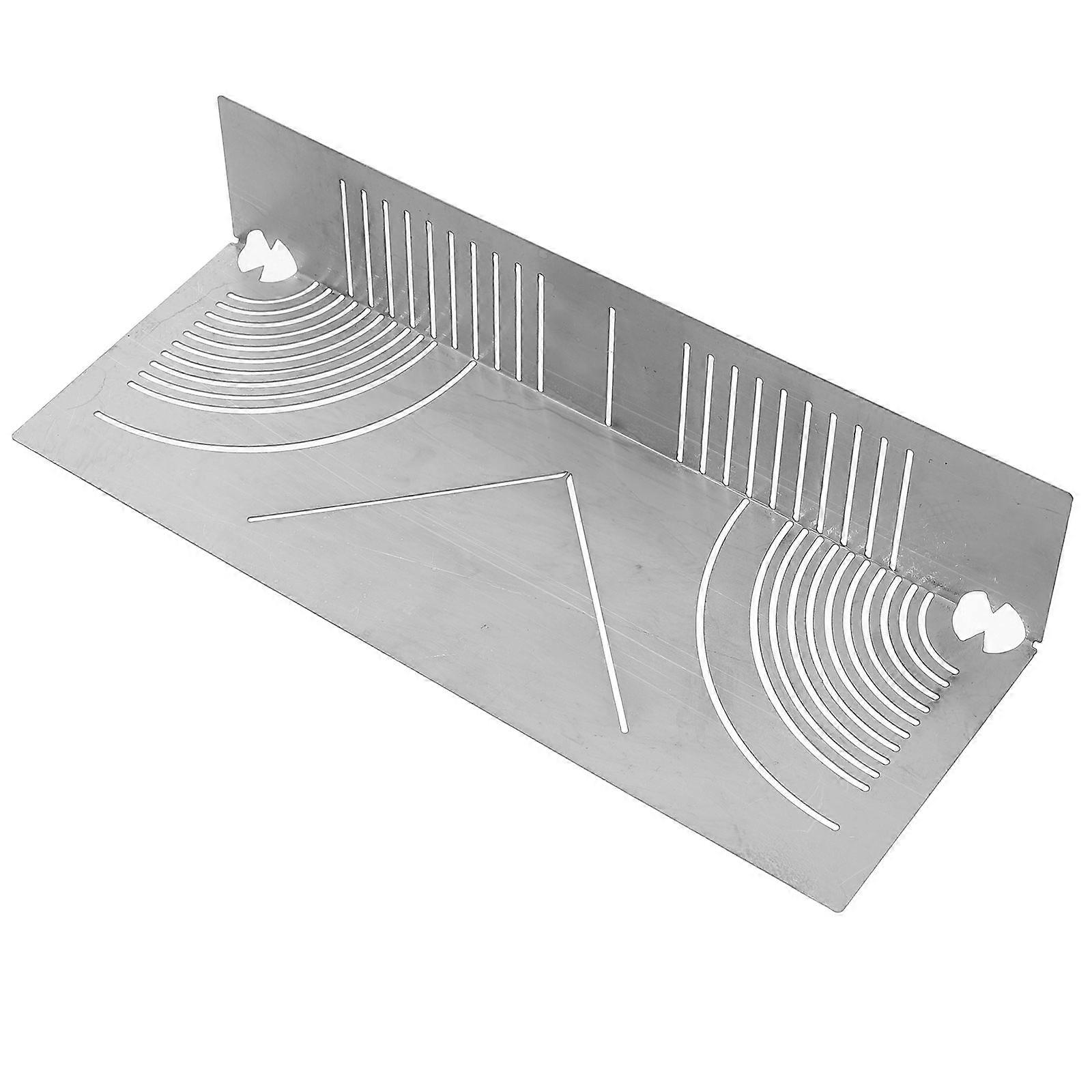Multi-Function Angle Square Steel Tool For Home DIY Projects 90 Degree Arc Marking 1Pcs
