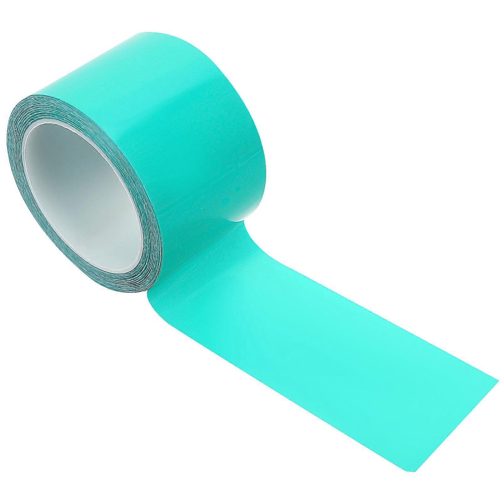 Caution Tape Floor Marking Tape Green 400CTM PET For Parties Road Signal 1 Roll
