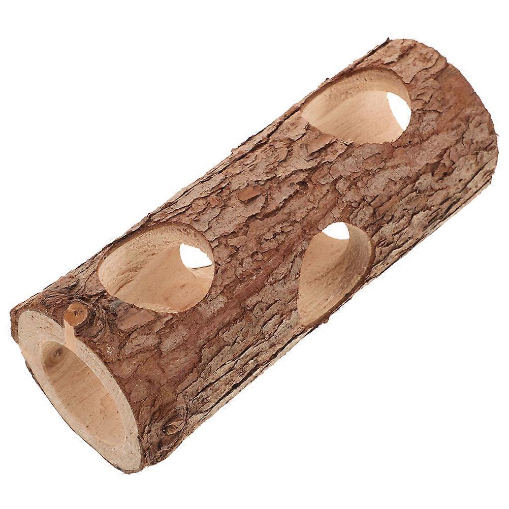 Hamster Hideout Tree Trunk Tunnel 1 Set Exploring Chew Toy for Small Animals INCLUDING Guinea Pig Bunny