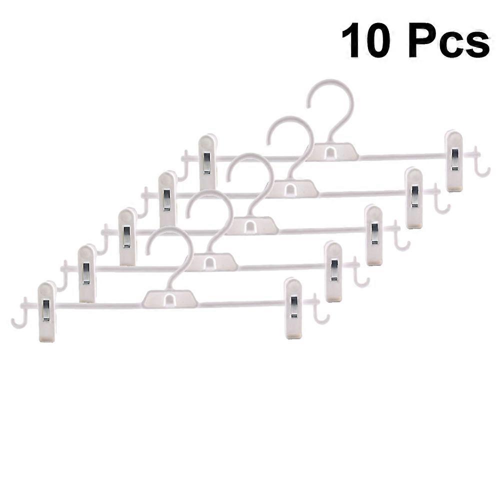 Here's a polished product description for your **10pcs Non Slip Practical Hanger With Clips**:
### 10pcs Non Slip Practical Hangers with Clips –
