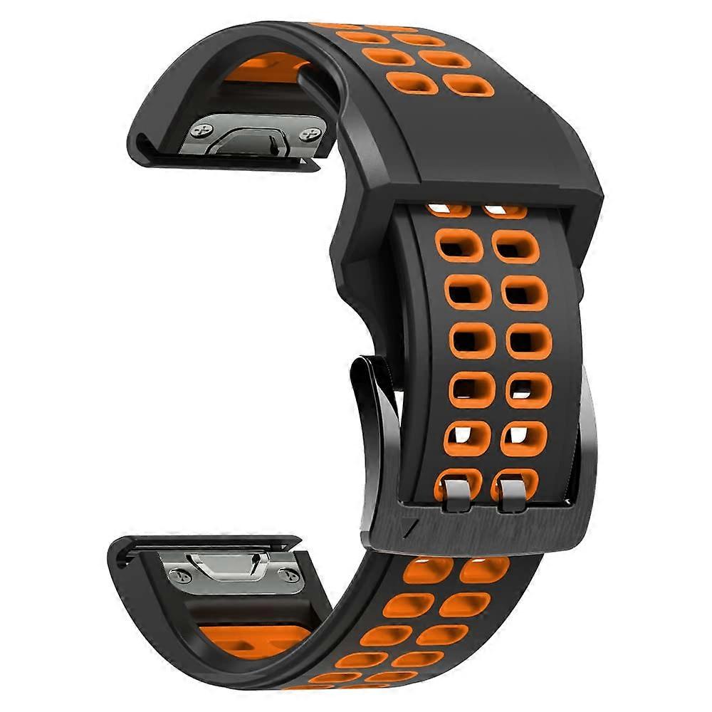22 x 26 mm Men's Smartwatch Band for Garmin Fenix 7, 6, 5X, Epix