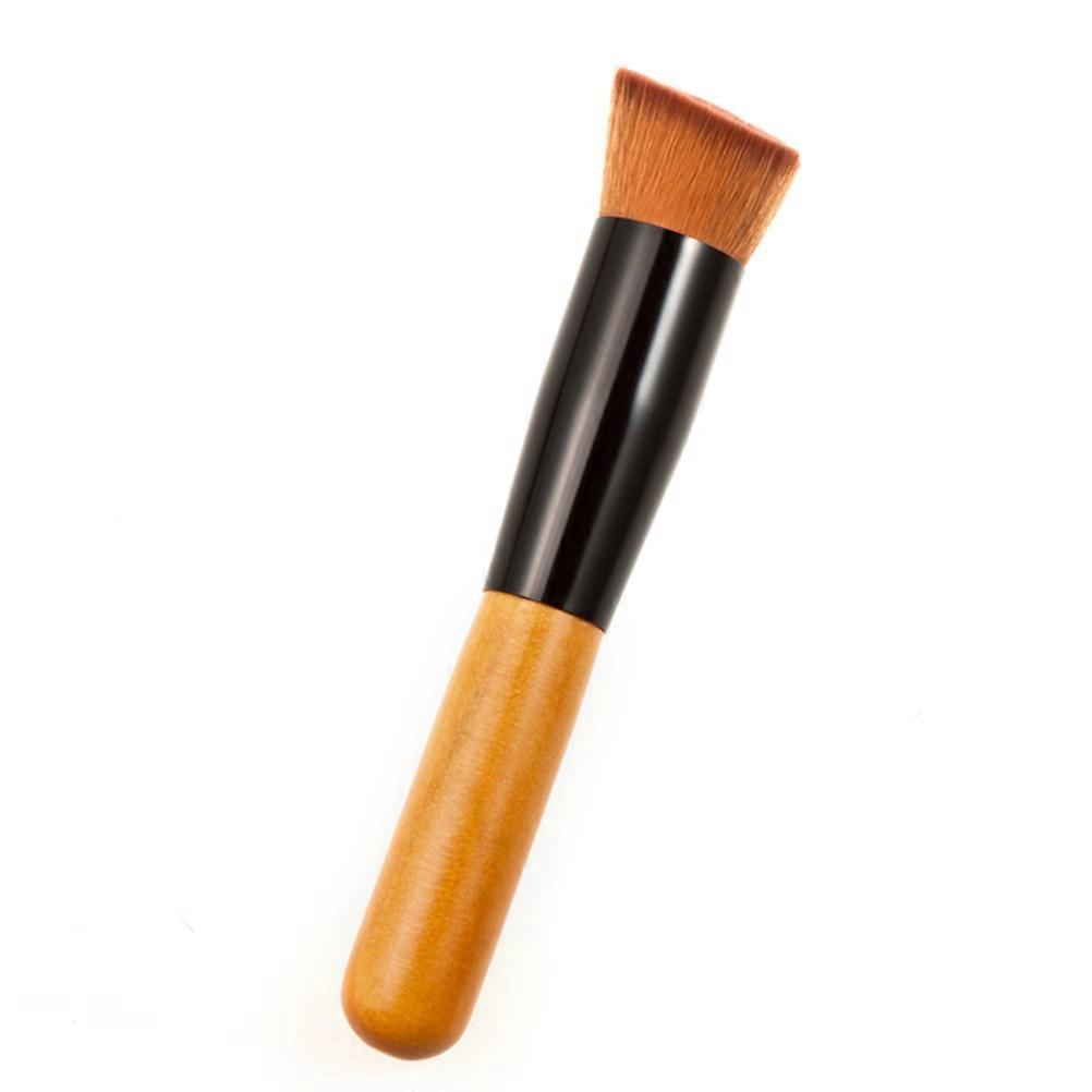 Bezel Style Face Makeup Brush for Foundation Application, Versatile Cosmetic Tool for Professional and Personal Use