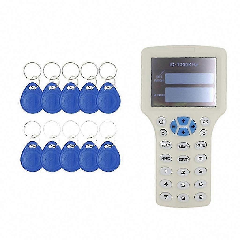 Frequency Handheld RFID Copier ID IC Reader Writer Duplicator Multifunctional Copy Encrypted NFC for Smart Access Card
