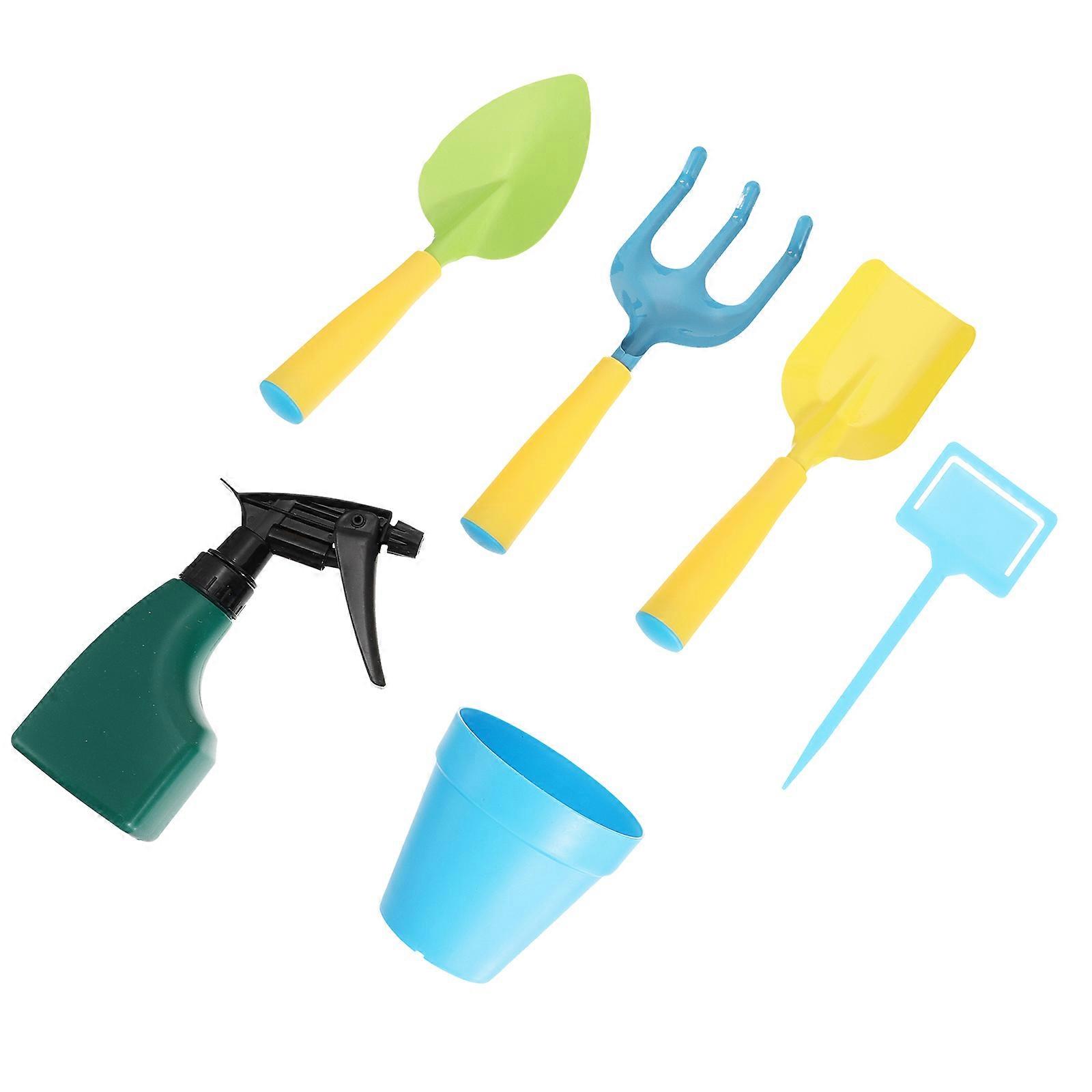 Gardening Toy Set 1 Set For Kids Outdoor Activities Mini Planting Tools Colorful Design